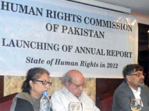 Launch of HRCP's annual report 'State of Human Rights in 2012'